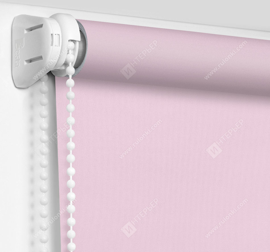 Рулонные шторы Мини - Респект блэкаут розовый