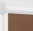 Рулонные кассетные шторы УНИ – Карина блэкаут коричневый