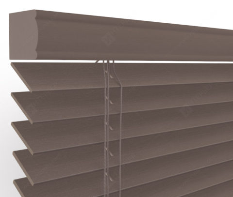 Деревянные жалюзи 50 мм, цвет эспрессо 50K-37